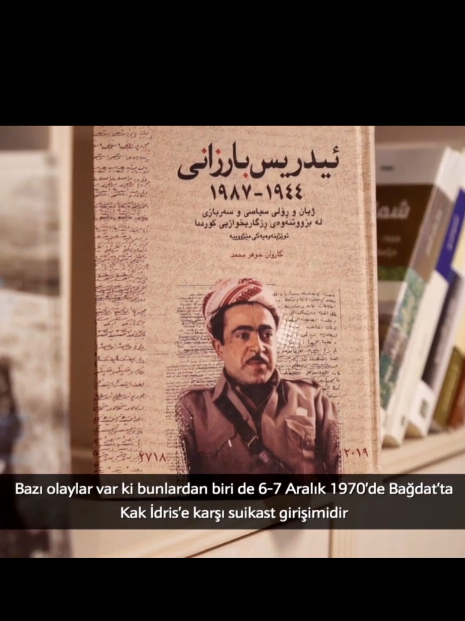 Foto: Kürt önder İdris Mustafa Barzani